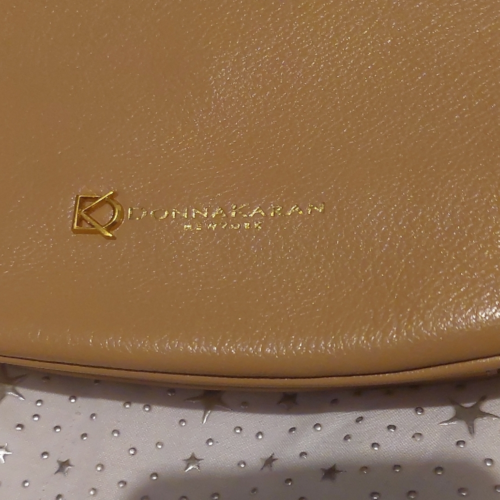 Donna Karan Roslyn Small Leather Hobo Bag - Fawn - Picture 4 of 10